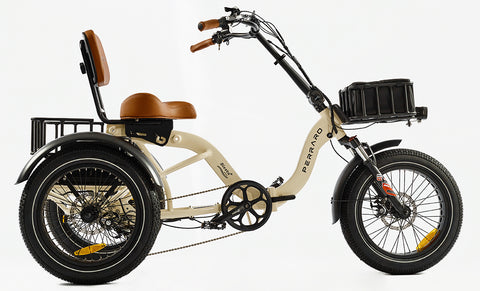 Perraro Siesta Plus semi recumbent electric trike