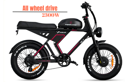 Perraro Jaguar II Dual Motor Electric Bike 2300W Peak