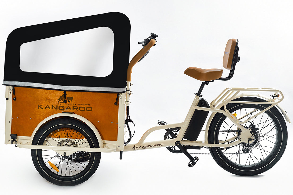 Perraro Kangaroo Front-Load Electric Cargo Trike (Family & Kids)